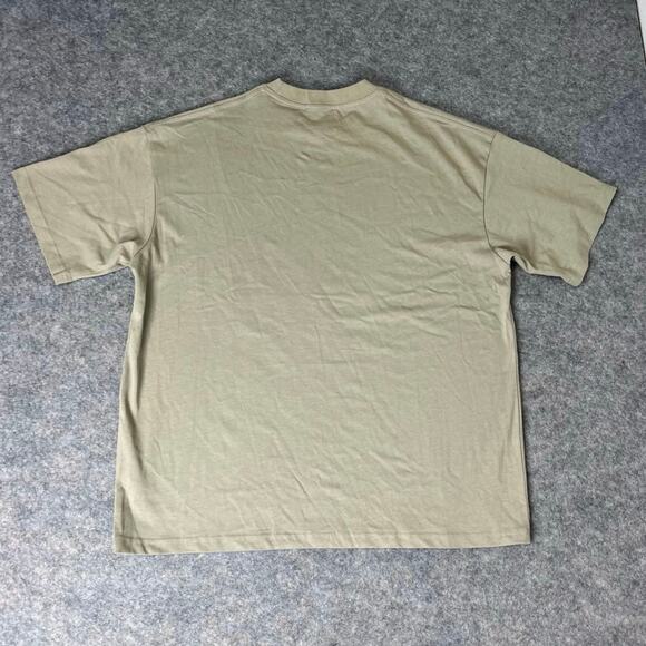 310 Mood Unisex Beige Shower Graphic Short Sleeve T-Shirt Size Med - Picture 3 of 9